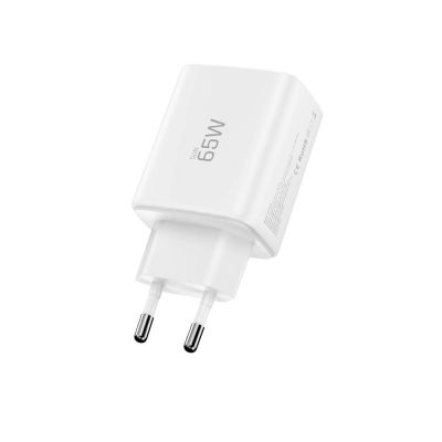 3. Tech-Protect NCA65W-GAN 3-Port 65W Wall Charger - White