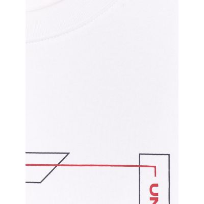 8. Men's longsleeve regular with print 4F 4FRAW25TLONM606-10S