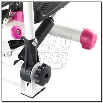 8. Stepper with movable arms and HMS S3085 links pink-white