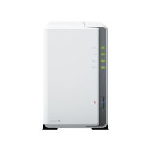 NAS Synology DS223j; Tower; 2x (3.5" SATA HDD); Realtek RTD1619B; 1 GB DDR4, 1x 1GbE RJ-45