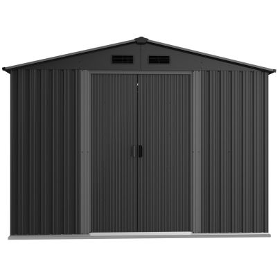 6. METAL GARDEN TOOL HOUSE 257X257X202CM