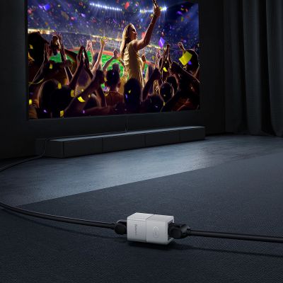 11. Network coupler Ethernet RJ-45 cable connector Baseus AirJoy Series 10 pcs - white