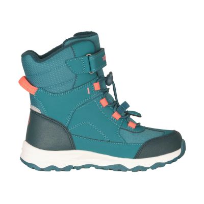 3. Trollkids Kids’ Hafjell Winter Boots XT dusty teal/coral pink/midnight petrol (585-364)