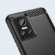 6. Carbon Case case for Realme GT Neo 3 flexible silicone carbon cover black