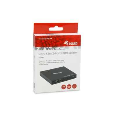 7. Equip 332715 HDMI TV Splitter 2x HDMI