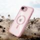 5. Tech-Protect Magmat MagSafe Case for iPhone 16e / 17e - Transparent Pink
