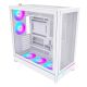 4. Montech HS01 PRO PC Case, Midi-Tower, ATX, aRGB, Tempered Glass - White