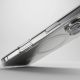 4. Puro Impact Clear D3O MagSafe Silicone Case for iPhone 16 Pro - Transparent
