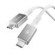 Spigen Essential EB10015CC USB-C / USB-C 100W 150cm Cable - White