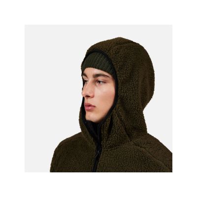 4. ROSSIGNOL ALLTRACK ANORAK FLEECE men's sweatshirt green