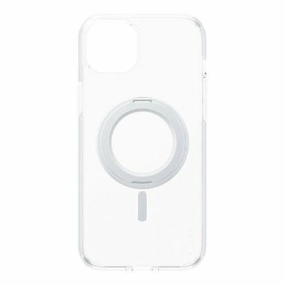 3. CARE by PanzerGlass Kickstand Case MagSafe for iPhone 15 Plus - silver