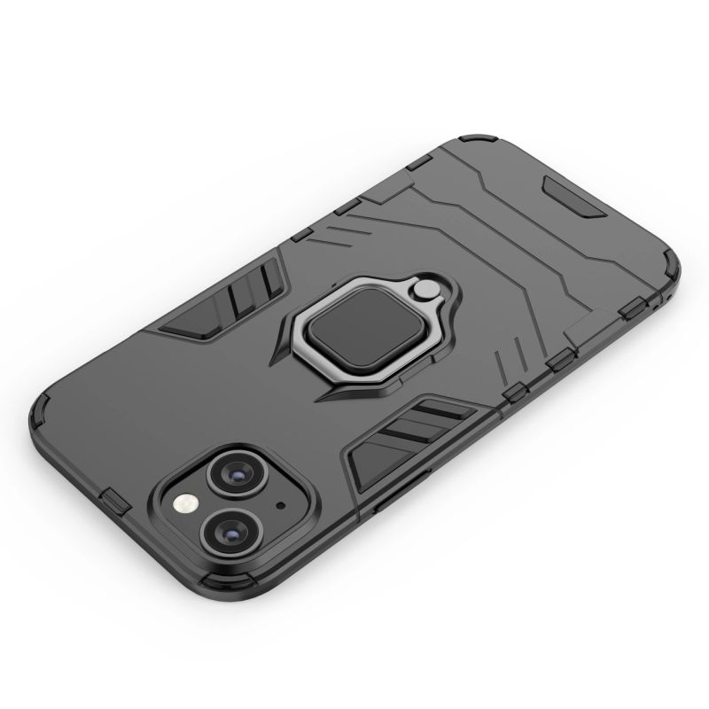 18. Ring Armor case for iPhone 14 armored cover magnetic holder ring black