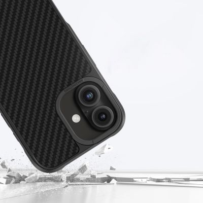 9. AmazingThing Titan Max Case with 1500D Aramid Fibers for iPhone 16 - Black