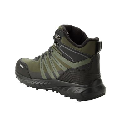 4. Lee Cooper Men's Winter Trekking Boots, Insulated, Waterproof, Green