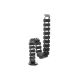 Equip 650808 cable organizer Floor Black 1 pc.