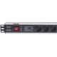 4. Intellinet 713962 PDU 6-Outlet Power Distribution Unit 1.5U Black