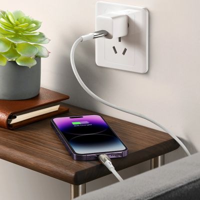 13. Baseus Glimmer Series Fast Charging Cable USB-A - USB-C 100W 480Mb/s 1m Black