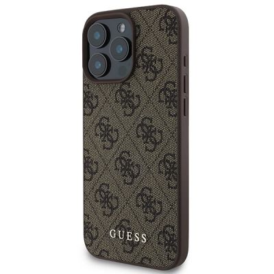 2. Guess 4G Classic iPhone 16 Pro Max Case - Brown
