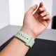 5. Tech-Protect Silicone Strap for Apple Watch 40/41/42 mm - Light Green