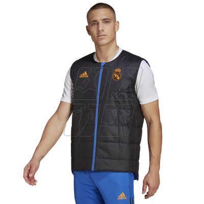 3. Adidas Real Madrid Pad Vest LM HG8685