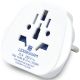2. LEXINGHAM UNIVERSAL TRAVEL ADAPTER WORLD -> EU SCHUKO, 2 PCS