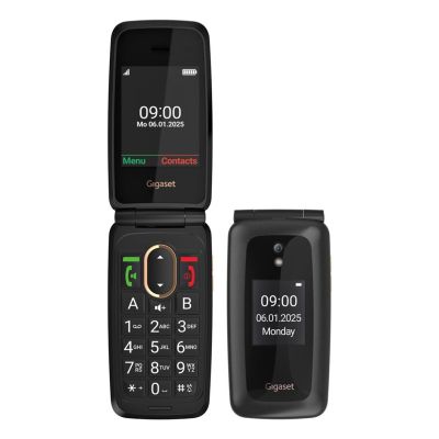 Gigaset GL795 7.11 cm (2.8") 142 g Black Phone for seniors
