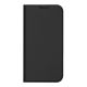 Dux Ducis Skin Pro iPhone 16 Plus Case with Flip and Card Slot - Black