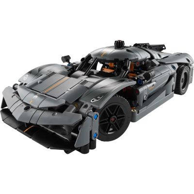 5. LEGO Technic 42173 Gray Koenigsegg Jesko Absolute Hypercar