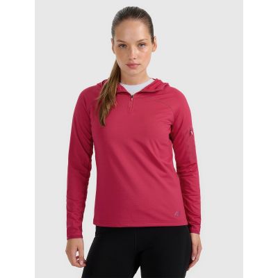 Women's quick-drying trekking sweatshirt regular 4F 4FWAW25TFSWF591-53S