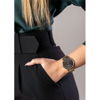 5. Paul Lorens PL12177B-1D1 Women's Watch