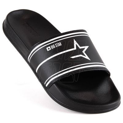 2. Big Star Jr. INT1907A black sports slippers