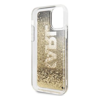 4. Karl Lagerfeld Karl Logo Glitter Case for iPhone 11 Pro - Black