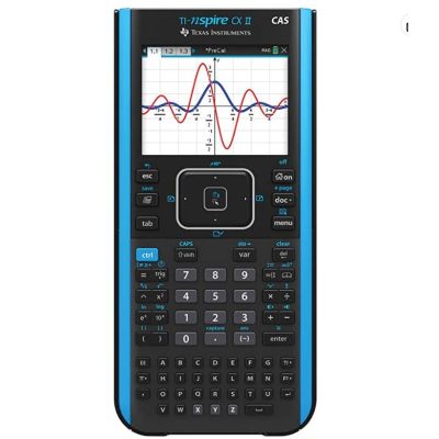 Texas Instruments TI NSPIRE CX II-T CAS Pocket Graphing Calculator Black