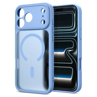 2. Tech-Protect BasicMag MagSafe case for iPhone 17 Pro / 18 Pro - light blue matte