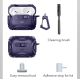 6. ESR Cyber ​​FlickLock MagSafe Case for AirPods Pro 3 - Purple