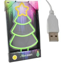 NEON LAMP FIGURE CHRISTMAS TREE