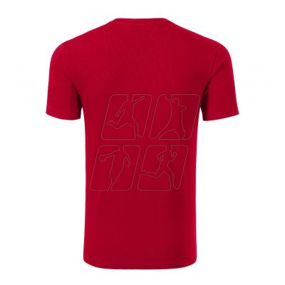 3. Malfini Action V-neck M MLI-70071 formula red T-shirt