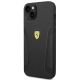 2. Ferrari FEHCP14MRBUK iPhone 14 Plus 6.7" black/black hardcase Leather Stamp Sides