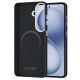 2. Tech-Protect Ion Carbon MagSafe Case for Samsung Galaxy S26 - Black and Silver