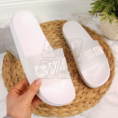 White Big Star W FF274A199 pool slippers