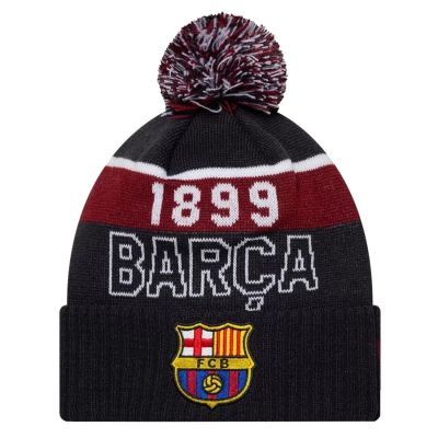 New Era Core Sport Knit Beanie FC Barcelona Hat 60846895 Navy One Size