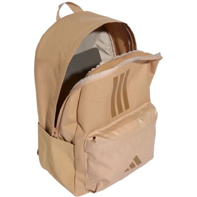 2. adidas Classic Back To School 3 Stripe Backpack JX9058 Beige One size