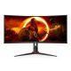 10. Monitor AOC 34"/ CU34G2XP BK 2xHDMI 2xDP 5xUSB