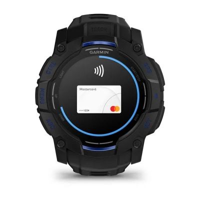 9. Garmin Instinct 3 3.3 cm (1.3") AMOLED 45 mm Digital 416 x 416 px Black GPS