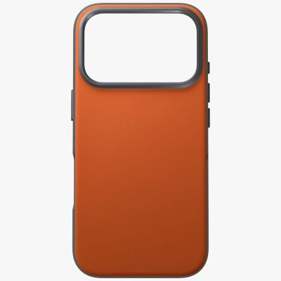 3. Uniq Lyden DS Case for iPhone 17 Pro Magclick Charging - Orange-Gray