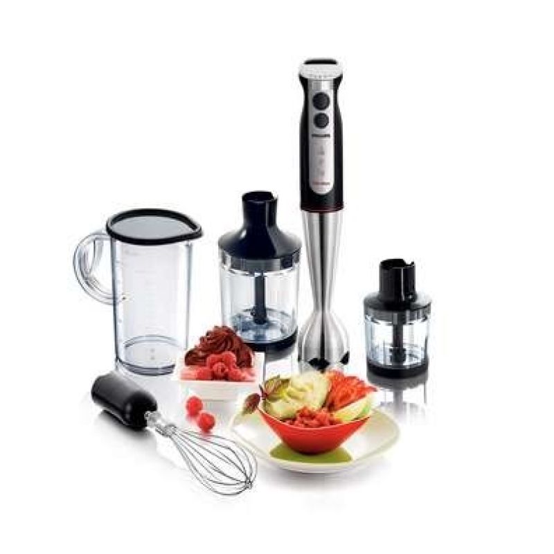 ELDOM MULTIFUNCTIONAL BLENDER BL250 VEXI 800W BLACK-SILVER METAL CHOPPING TIP, CONTAINER WITH CHOPPER KNIFE