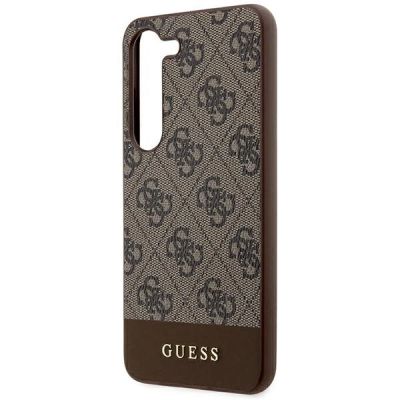 6. Guess 4G Stripe Collection case for Samsung Galaxy S24+ - brown