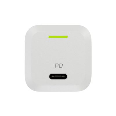 5. GREEN CELL USB-C CHARGER GAN GC POWERGAN 33W PD 3.0 QC 3.0 USB-C WHITE
