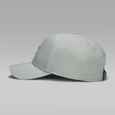 2. Air Jordan Rise Structured Metal Jumpman Cap Gray - HM5750-077
