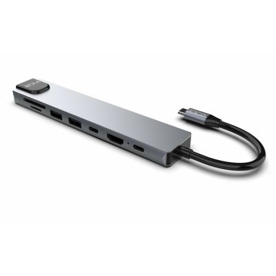 3. Inca ITPC-7T USB Type-C hubs and concentrators 1000 Mbit/s Aluminum
